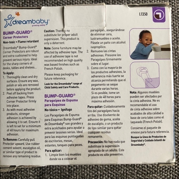 Bump-guard Corner Protectors 3 Pack Dreambaby Grey - Picture 10 of 12